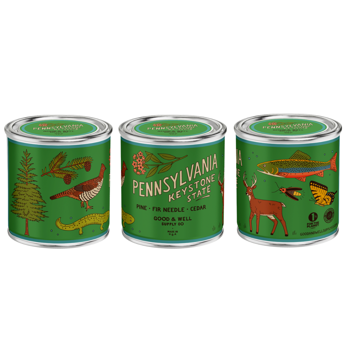 Pennsylvania State Soy Candle