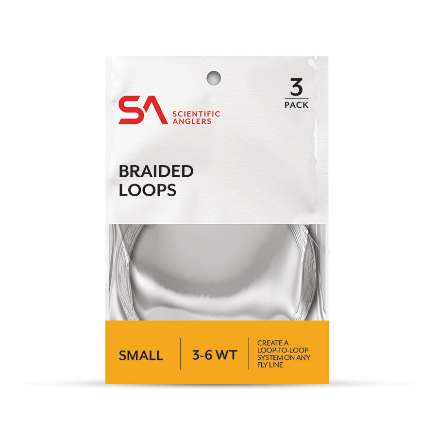 SCIENTIFIC ANGLERS - BRAIDED LOOPS 3 PACK