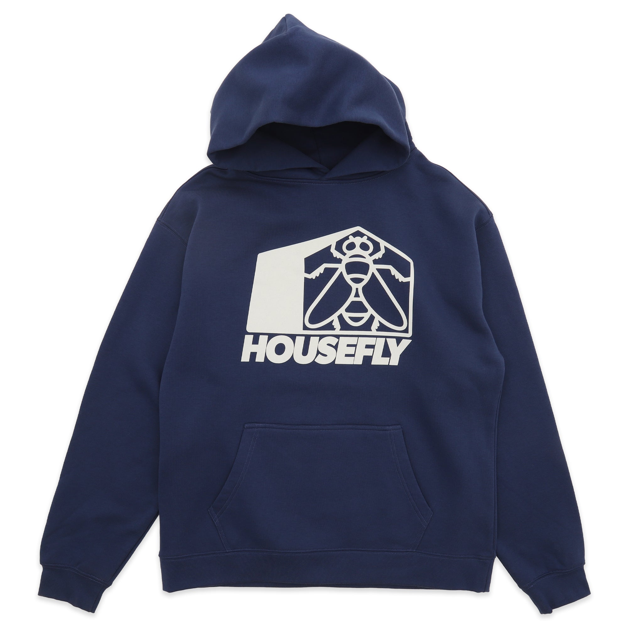 Housefly Sport Hooded Sweatshirt - Cobalt