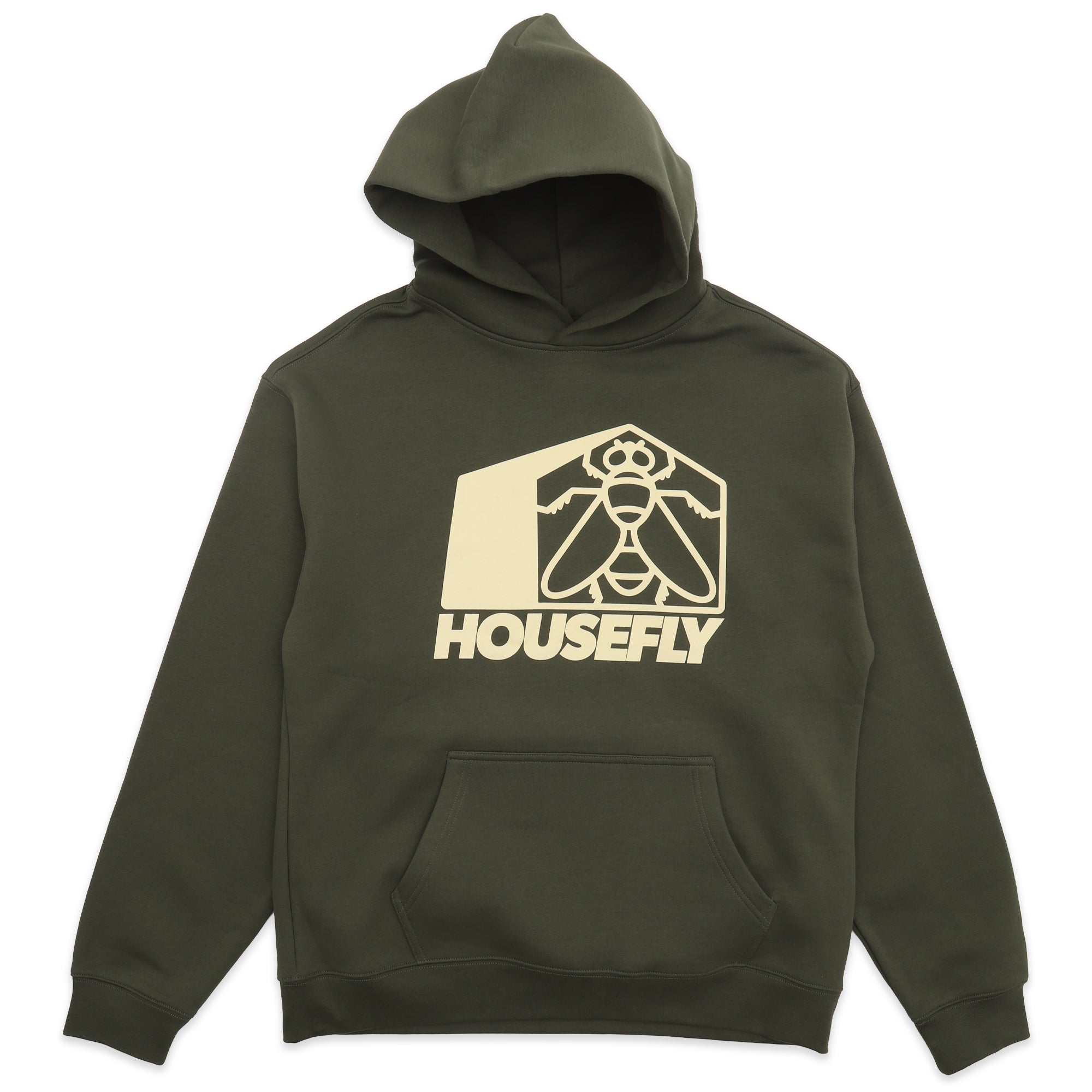 Housefly Sport Hooded Sweatshirt - Cypress