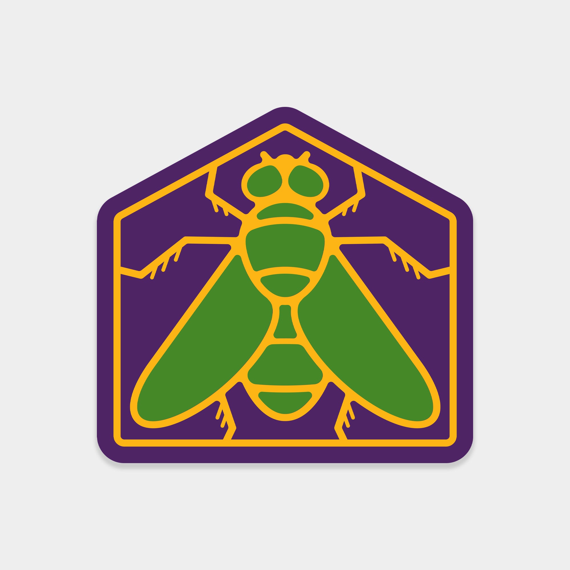 Housefly Carnival Sticker