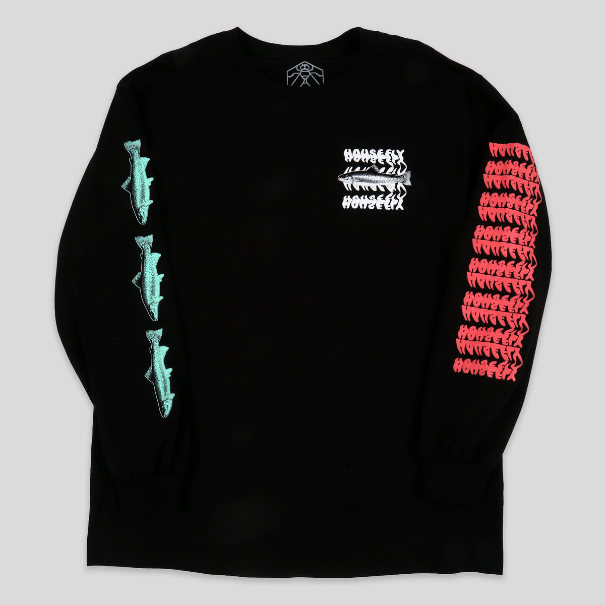 Housefly Jeremy Dean Rainbow Long Sleeve T