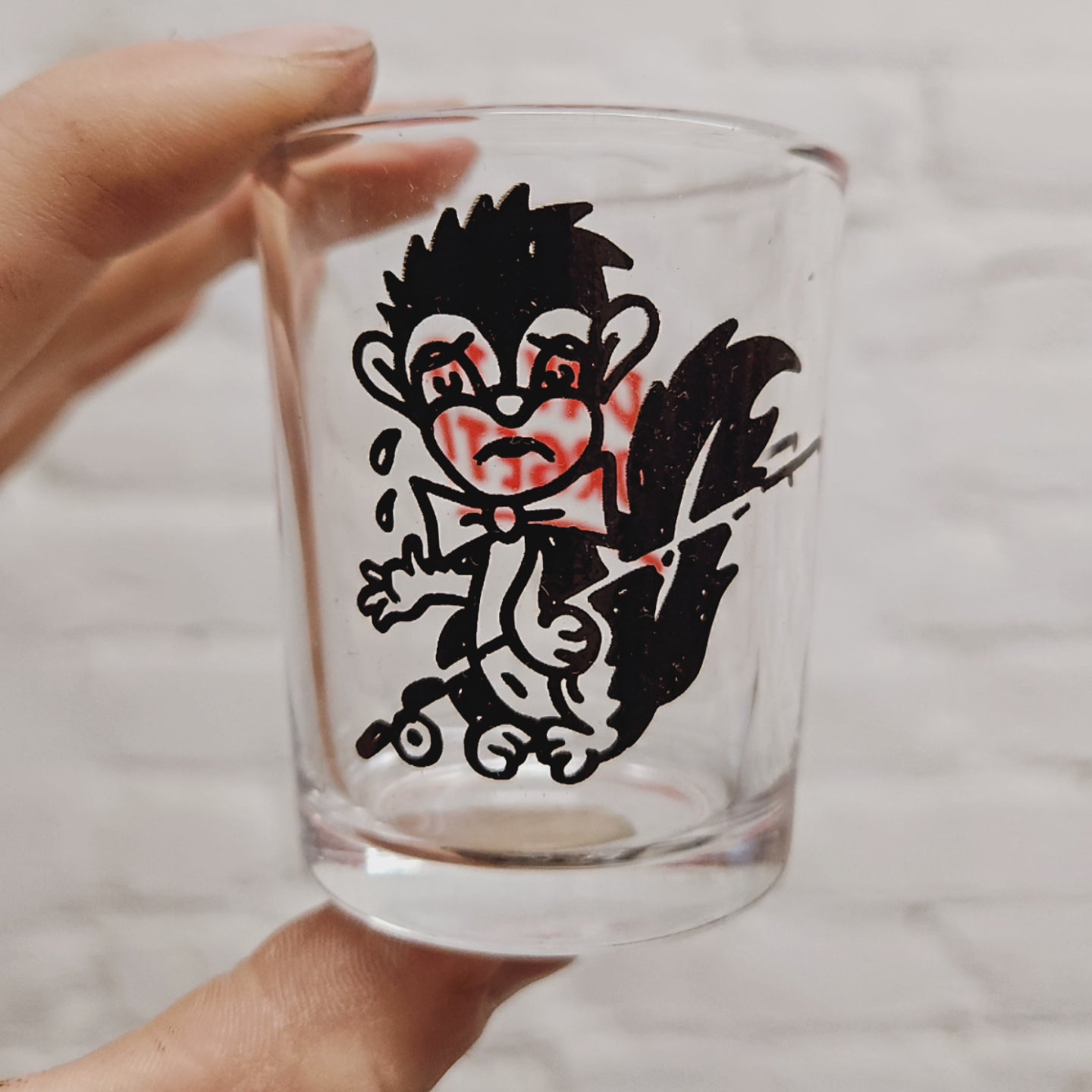 Hinkley Housefly Skunked Shot Glasses