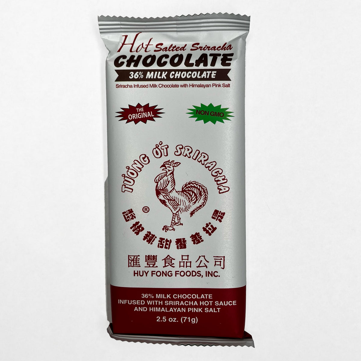 Hot Salted Siracha Chocolate 36% Milk Chocolate