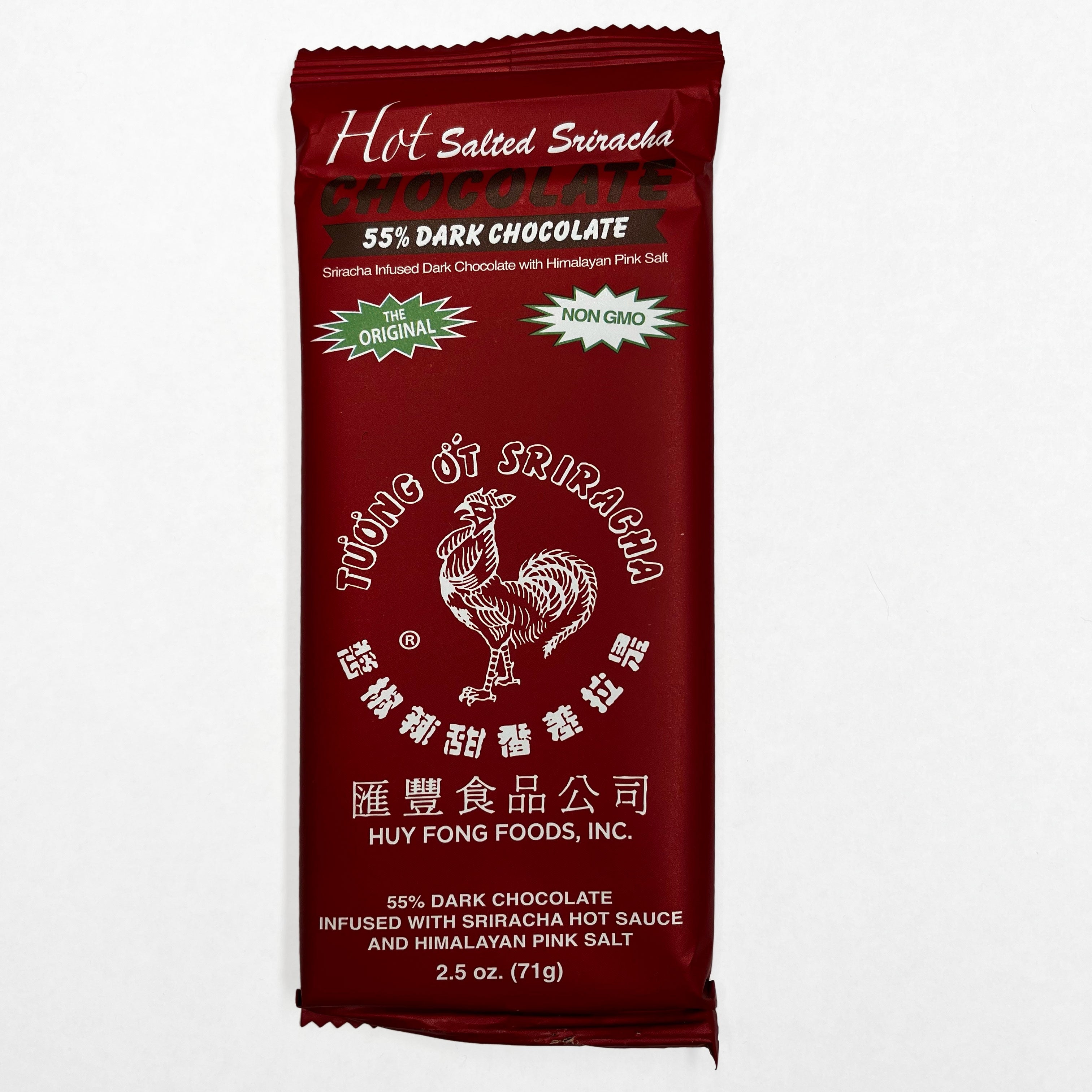 Hot Salted Siracha Chocolate 55% Dark Chocolate