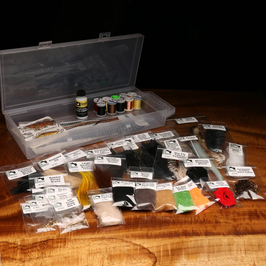 Hareline Fly Tying Material Kit