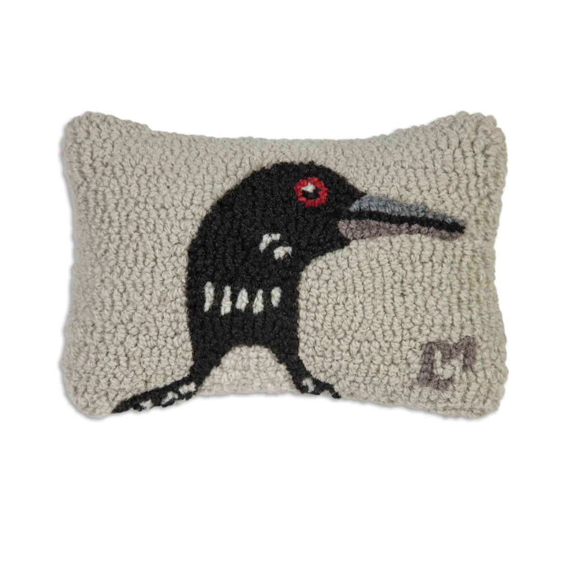 Loon Pillow 8x12