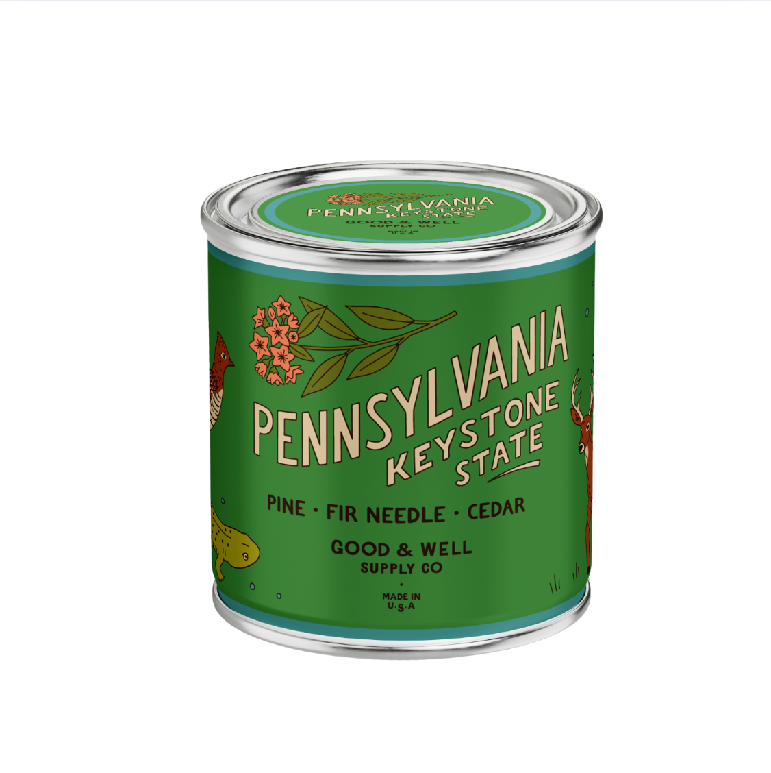 Pennsylvania State Soy Candle