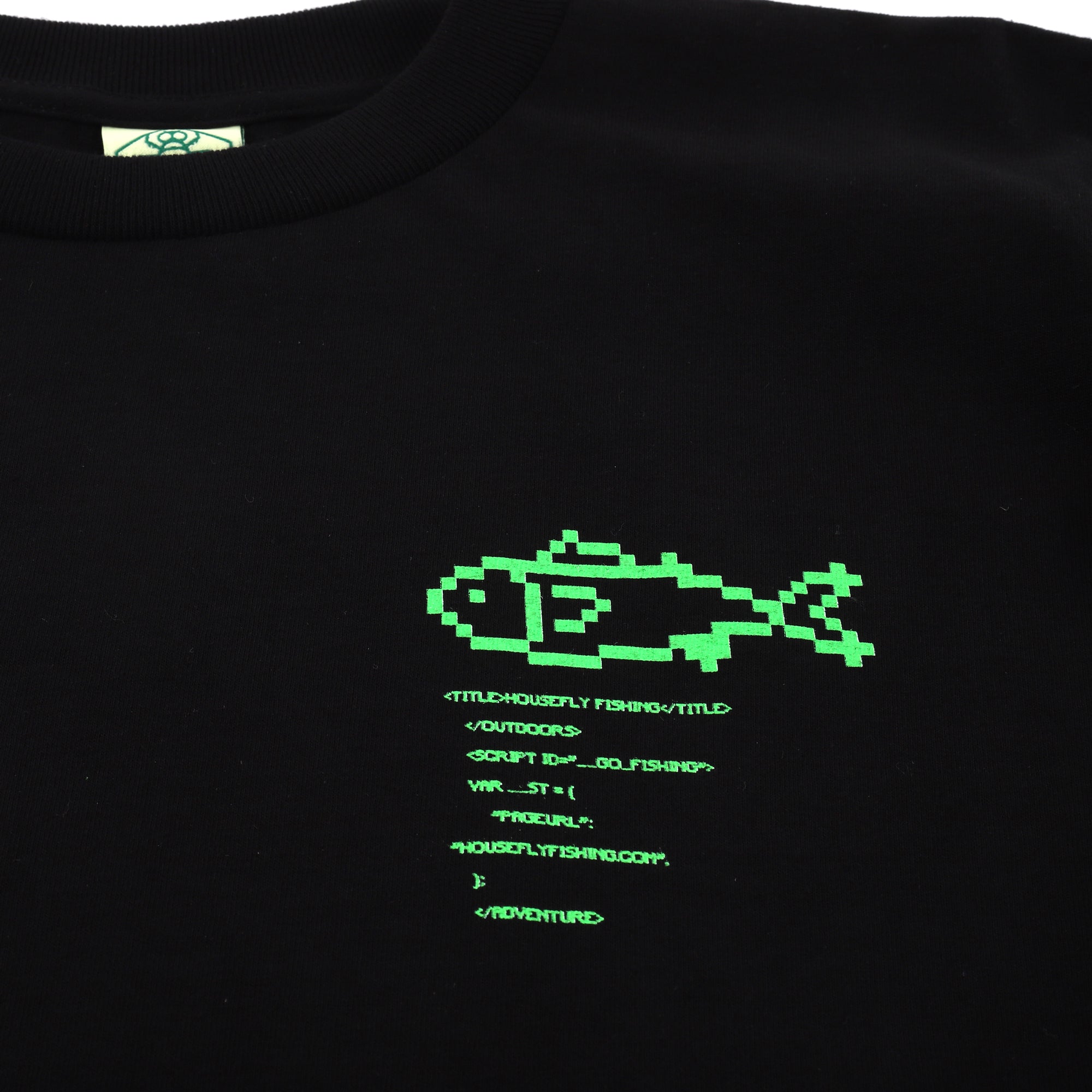 Housefly Glitch - Black