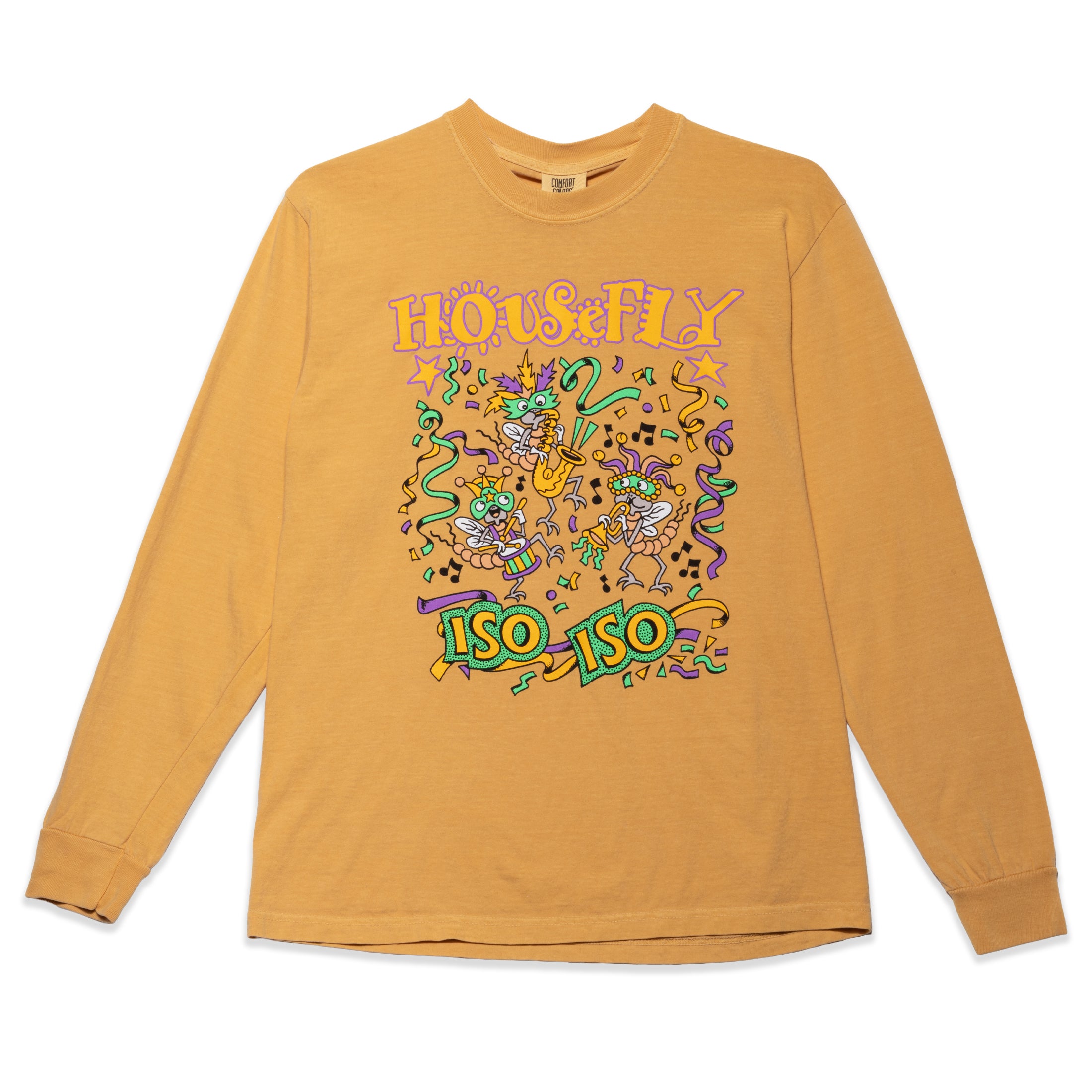 Housefly ISO ISO Long Sleeve Mustard