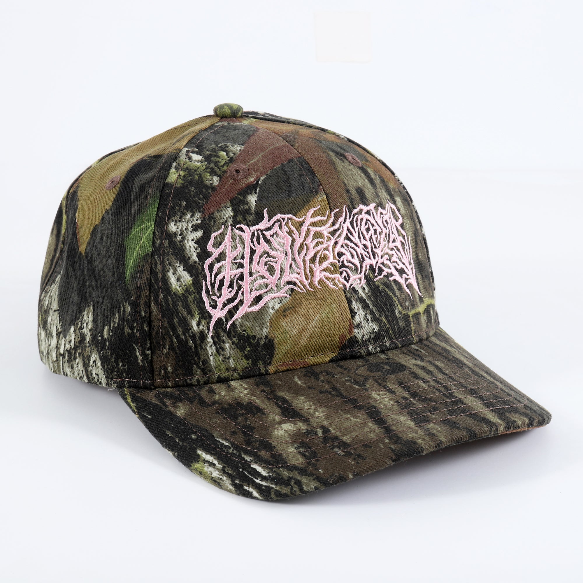 Housefly - End of The Line - Camo Hat Rustic Pink