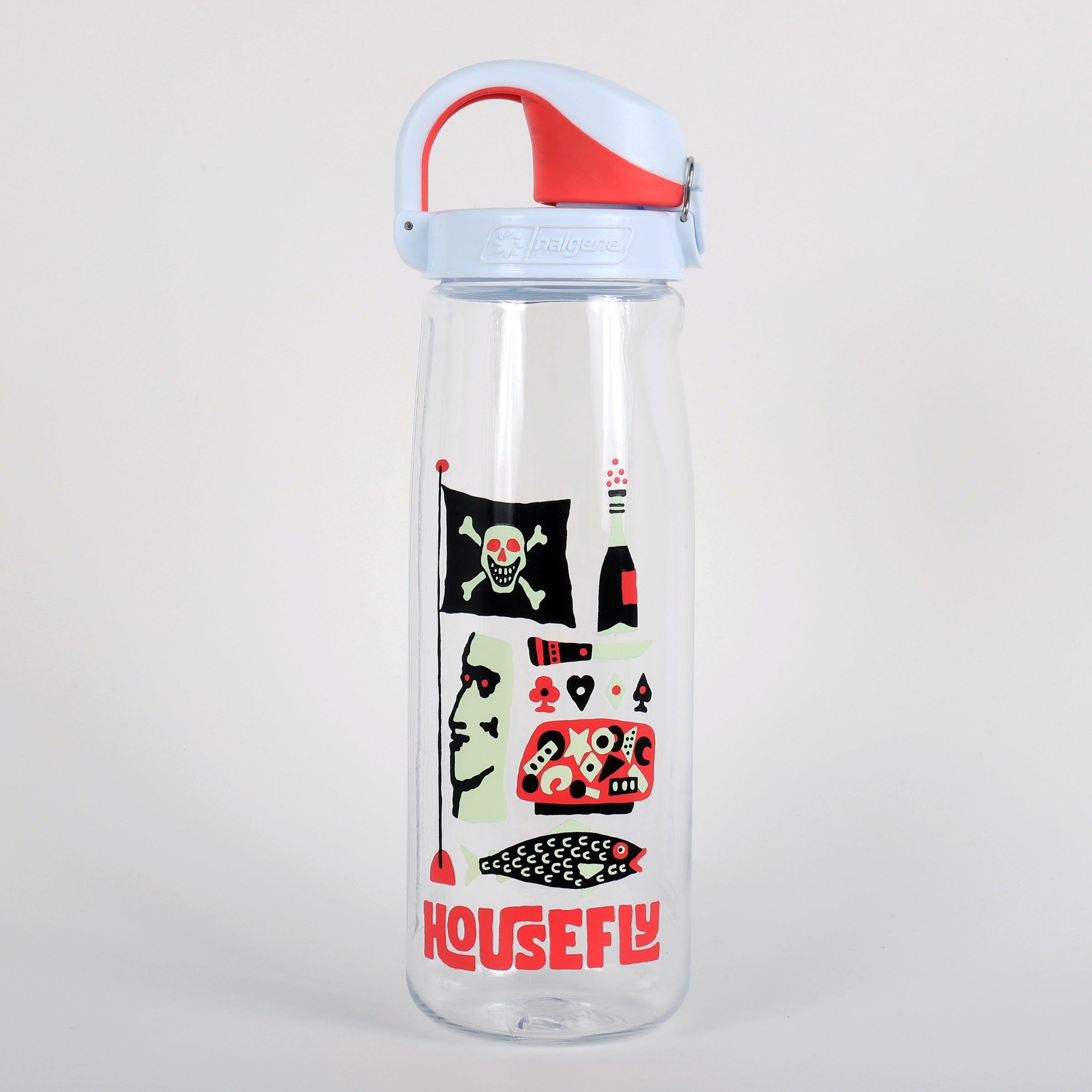 Housefly Tiki Nalgene Bottle