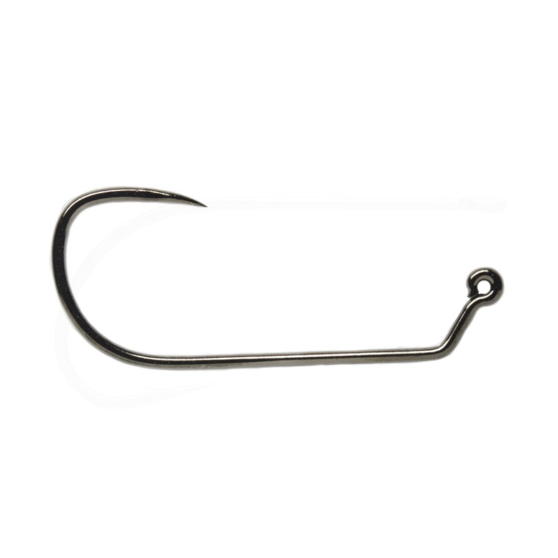 Fulling Mill Jig Force Long Black Nickel Barbless