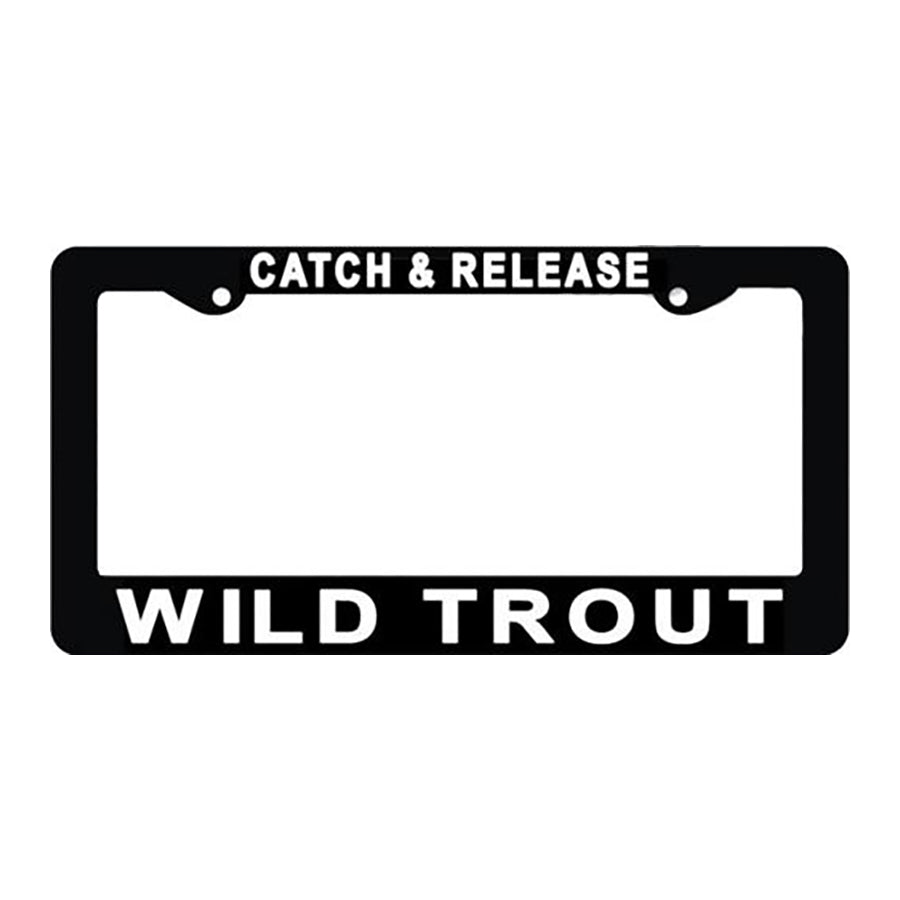 License Plate Frame Catch/Wild
