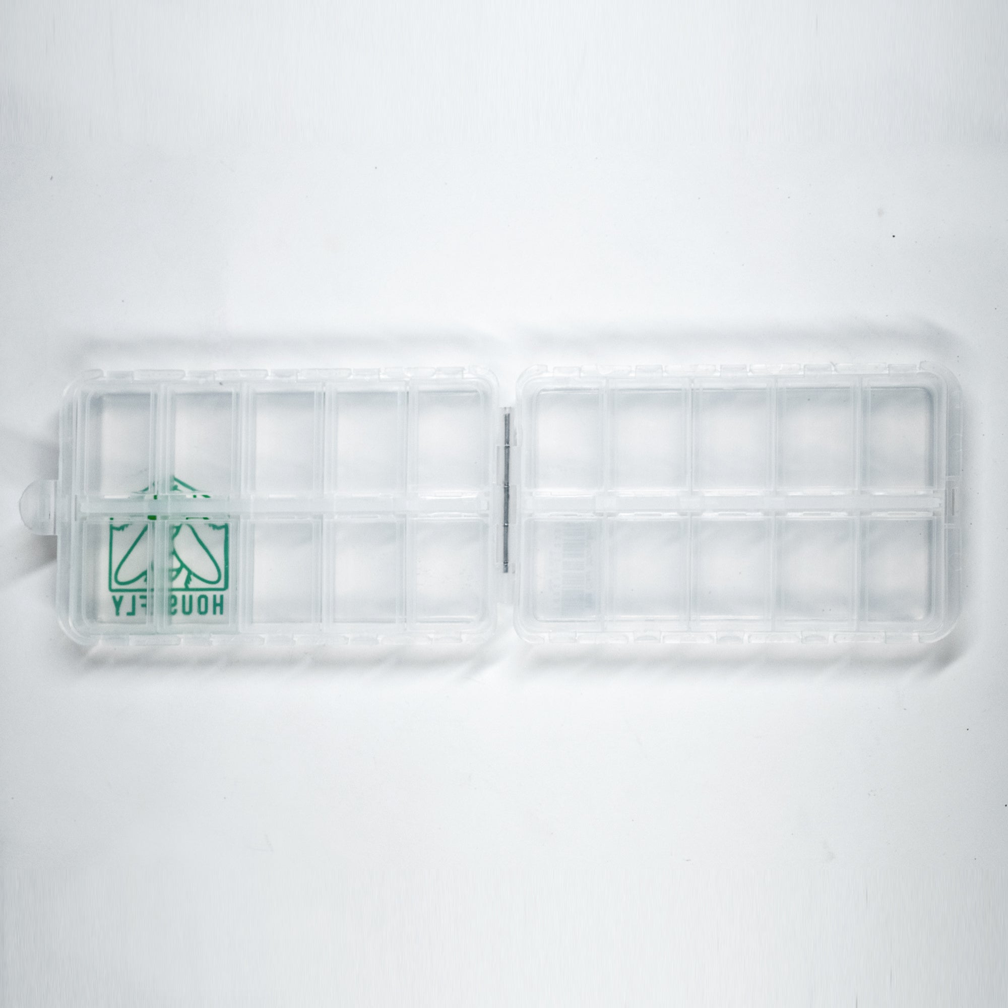 Housefly - Twenty Compartment Clear Poly Box