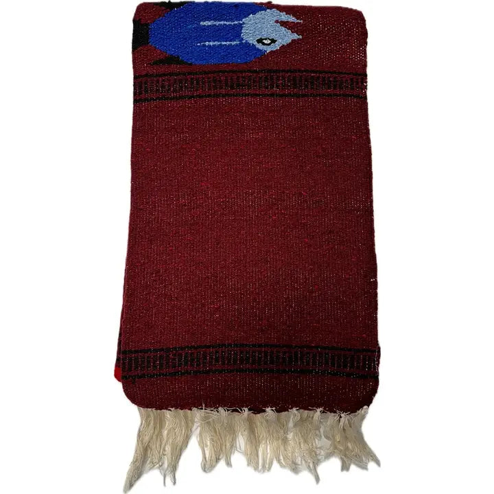 Burgundy Baja Fish Blanket