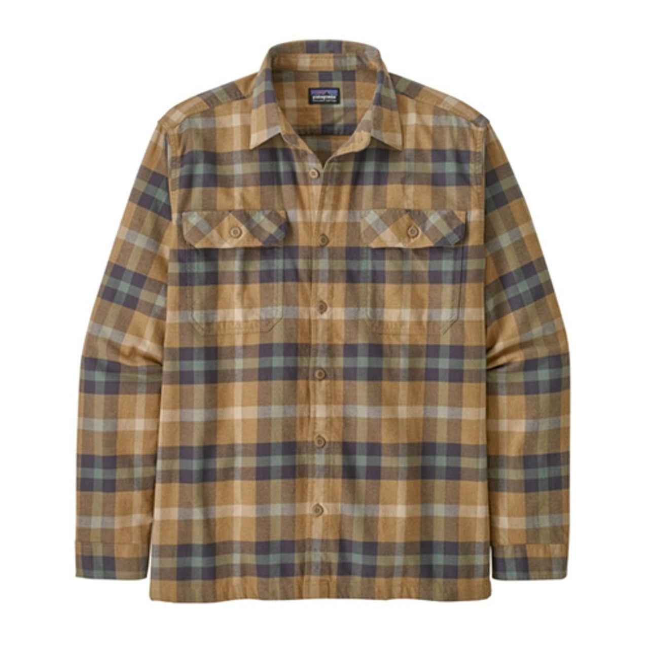 Patagonia Men's Long-Sleeved Fjord Flannel Shirt