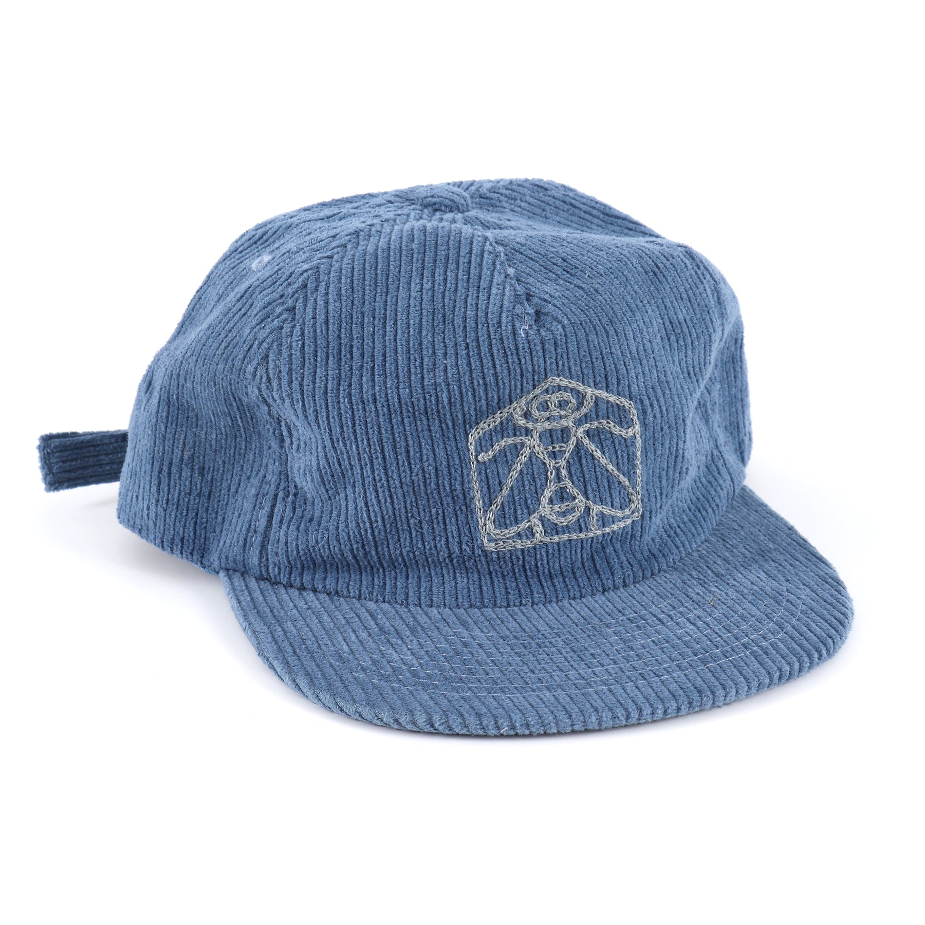 Pumpkinseed Chainstitch Embroidered Hat - Logo Blue