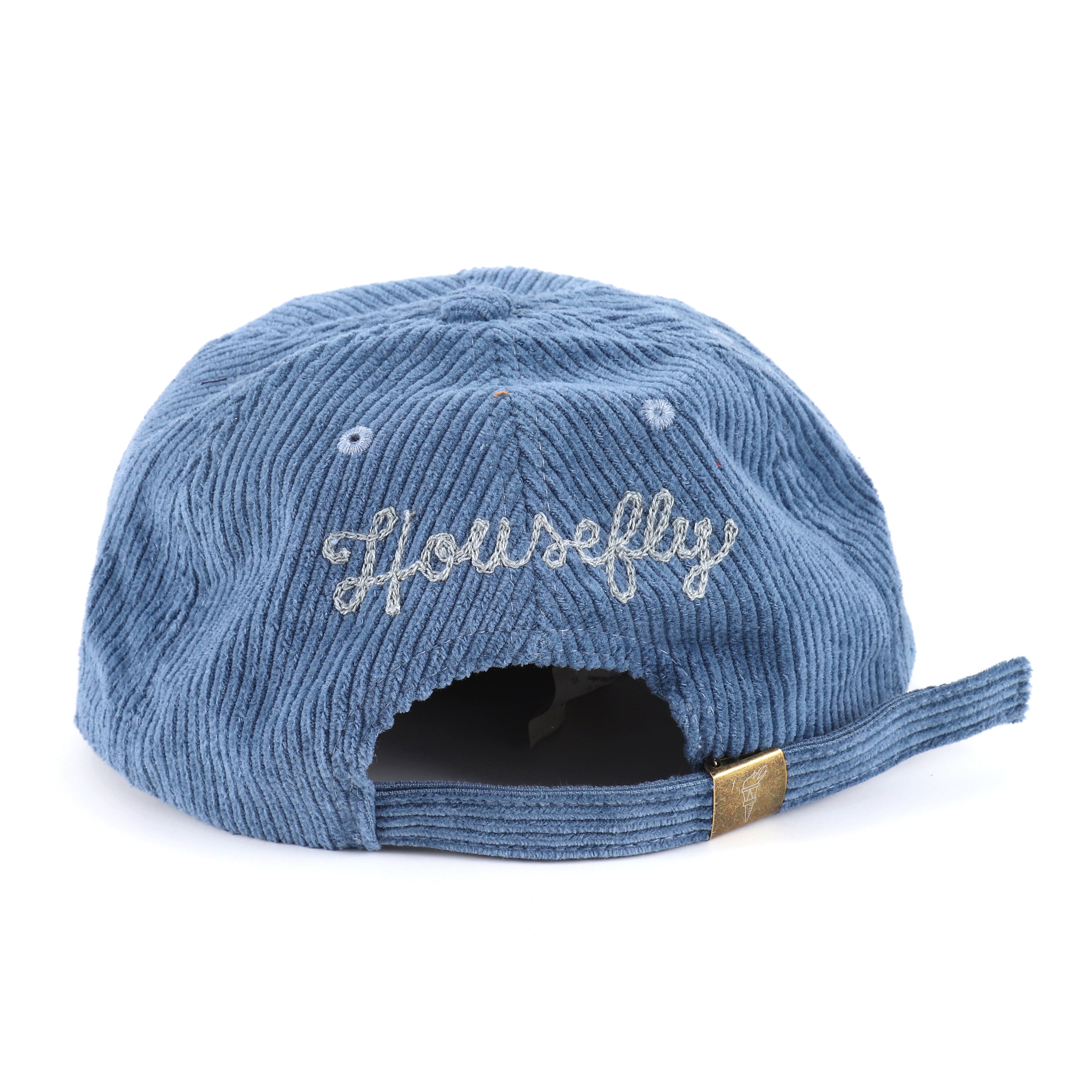 Pumpkinseed Chainstitch Embroidered Hat - Logo Blue