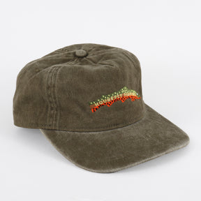 Housefly Long Brookie Hat - Olive