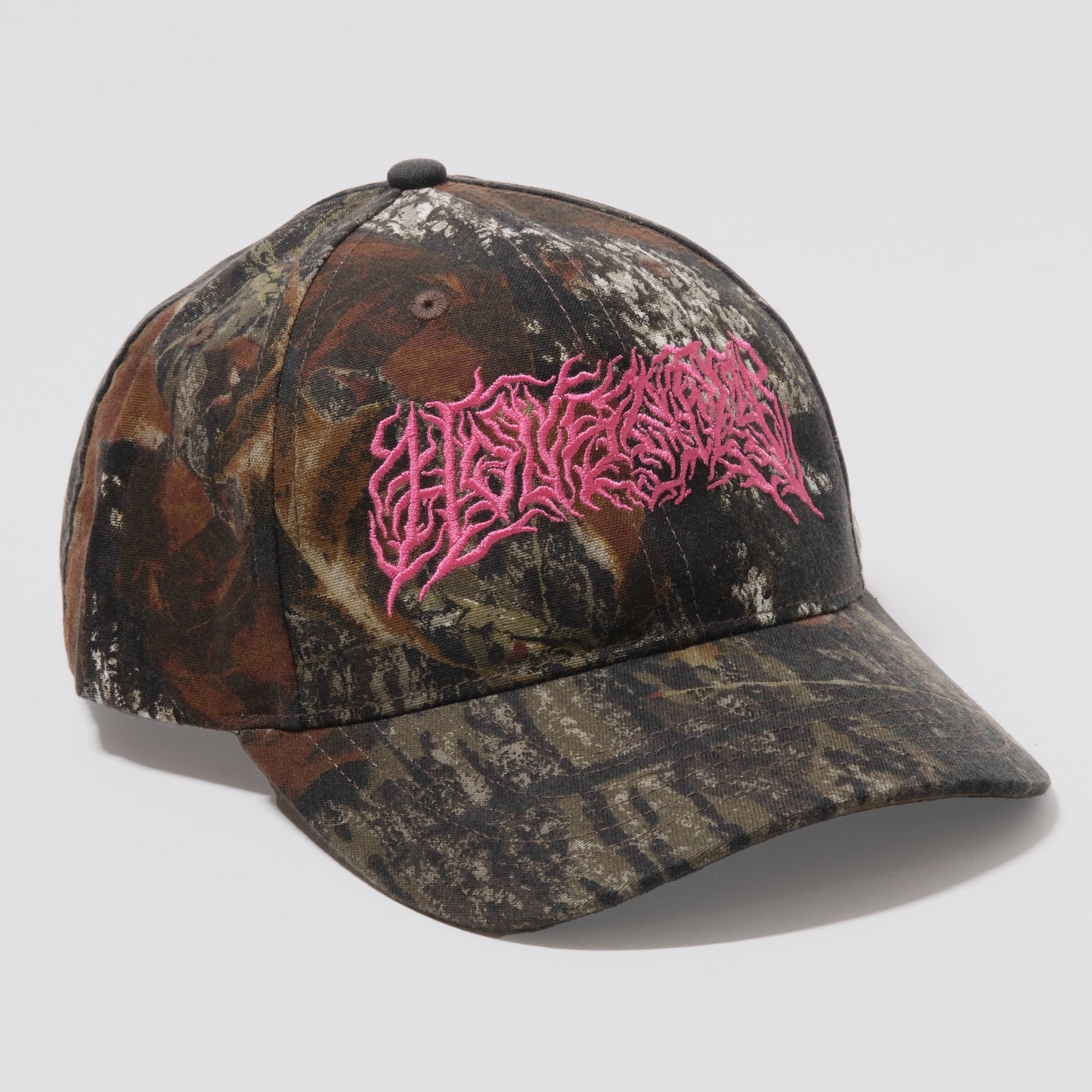 Housefly - End of The Line - Camo Hat Puke Pink