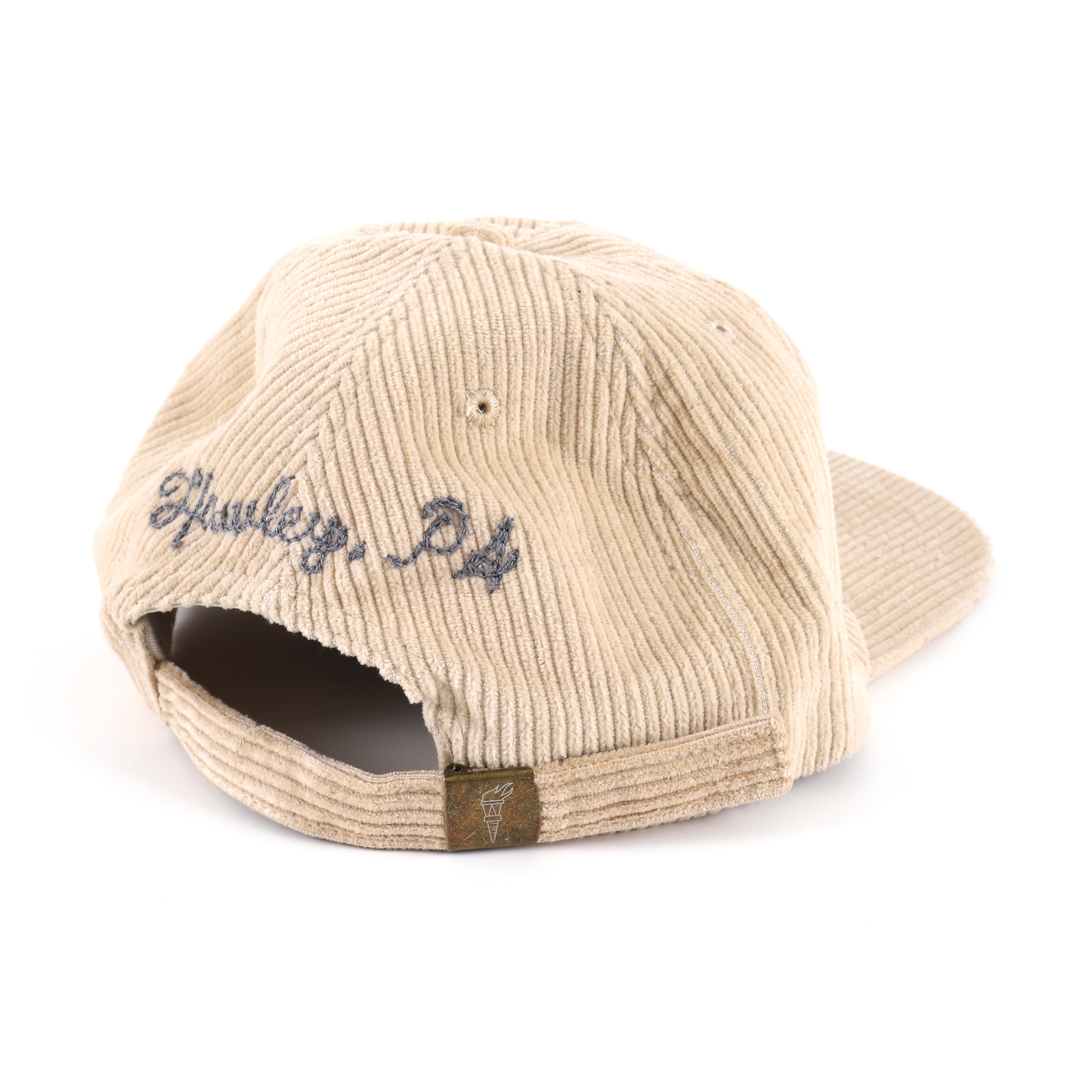 Pumpkinseed Chainstitch Embroidered Hat - HF Cream