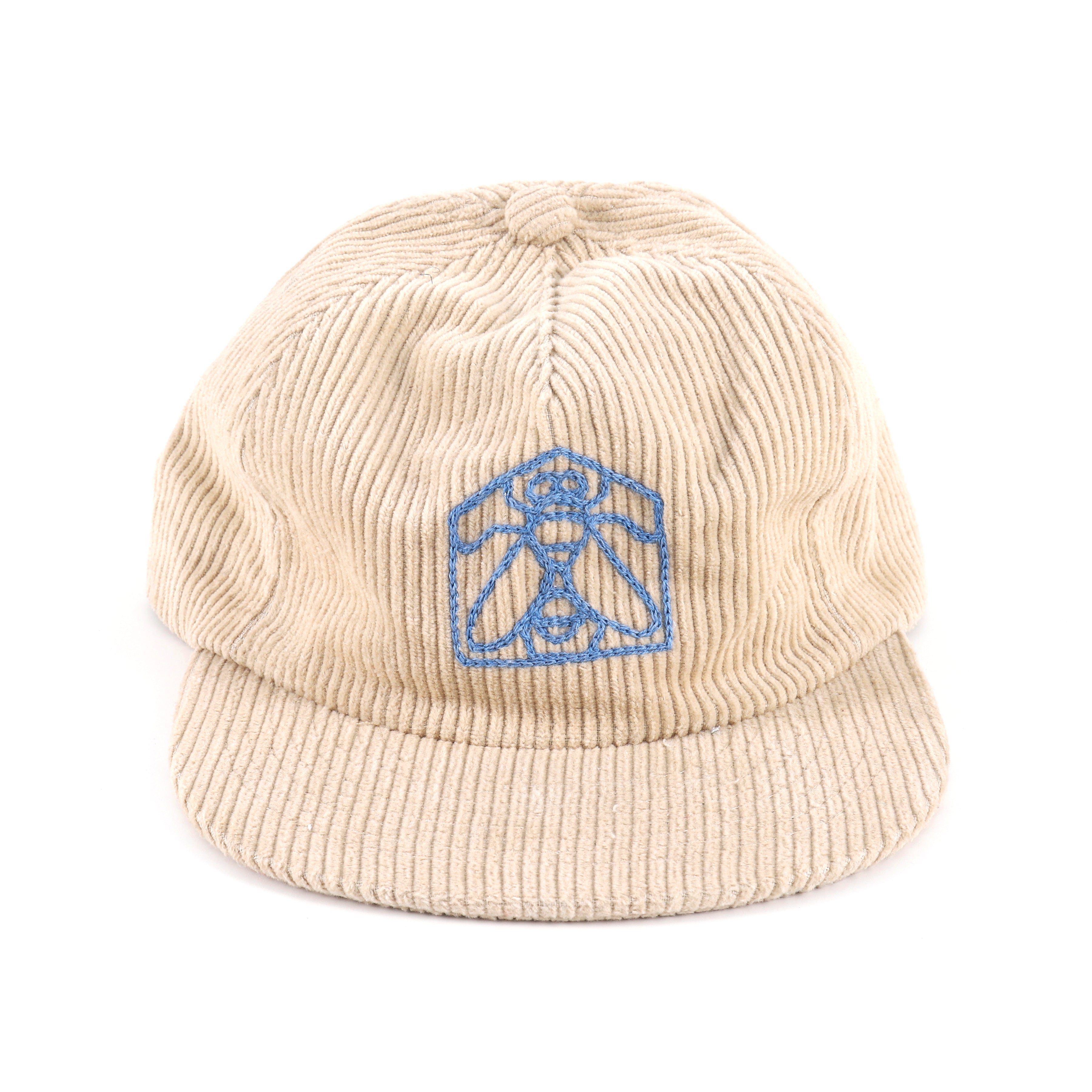 Pumpkinseed Chainstitch Embroidered Hat - Logo Cream