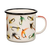 Enamel Mug with Flies