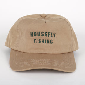 Housefly Fishing Hat - Khaki / Green