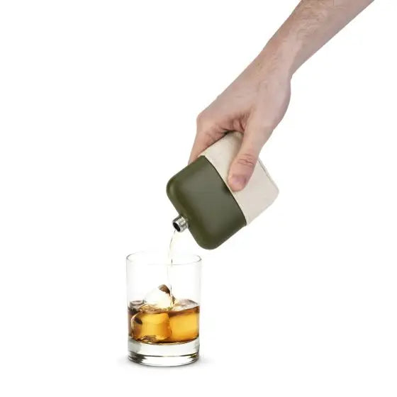 Matte Army Green Flask