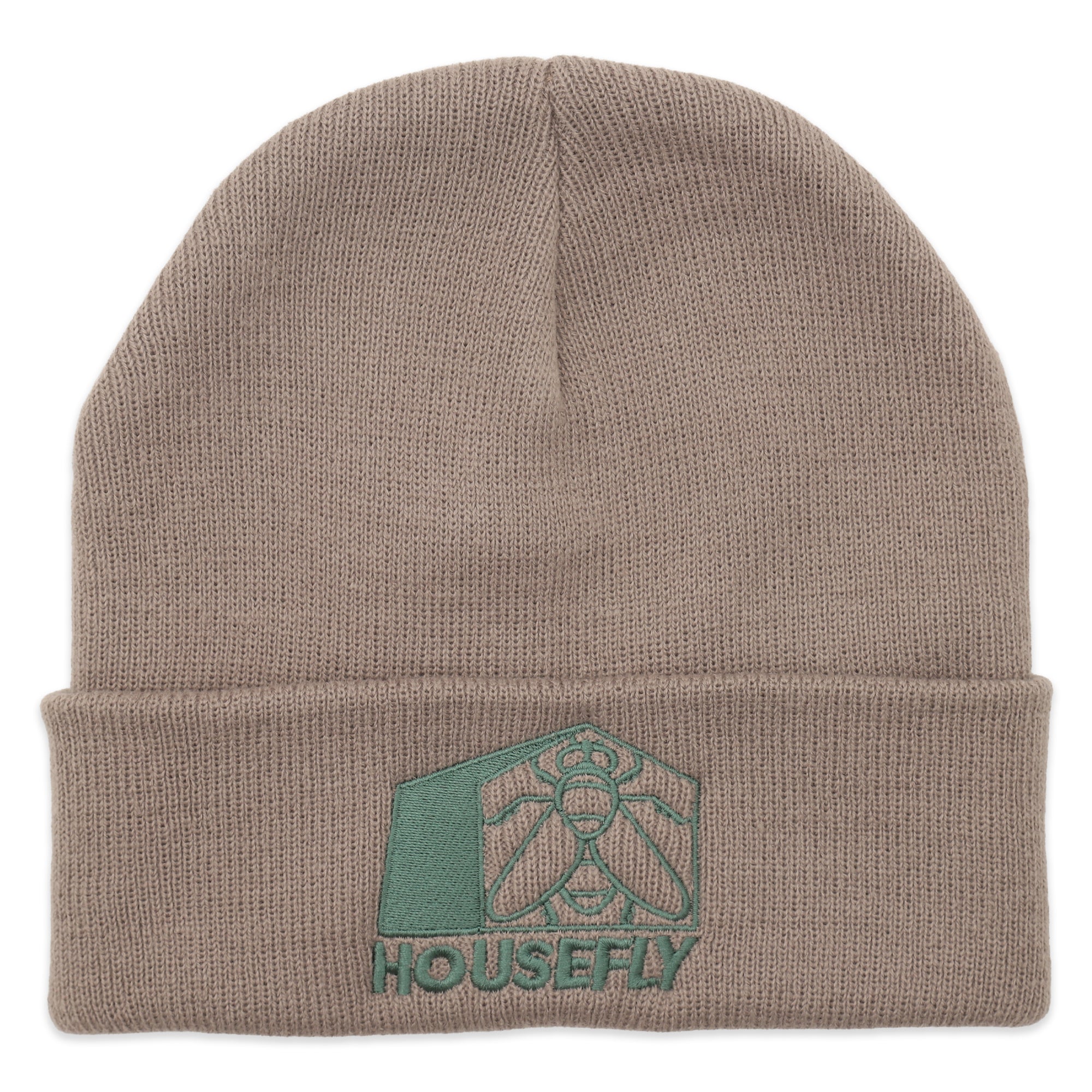 Housefly Sport Cuff Beanie - Mushroom