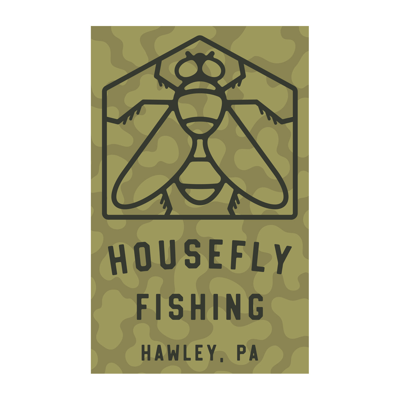 Housefly Banner Sticker