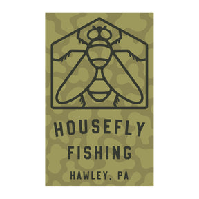Housefly Banner Sticker