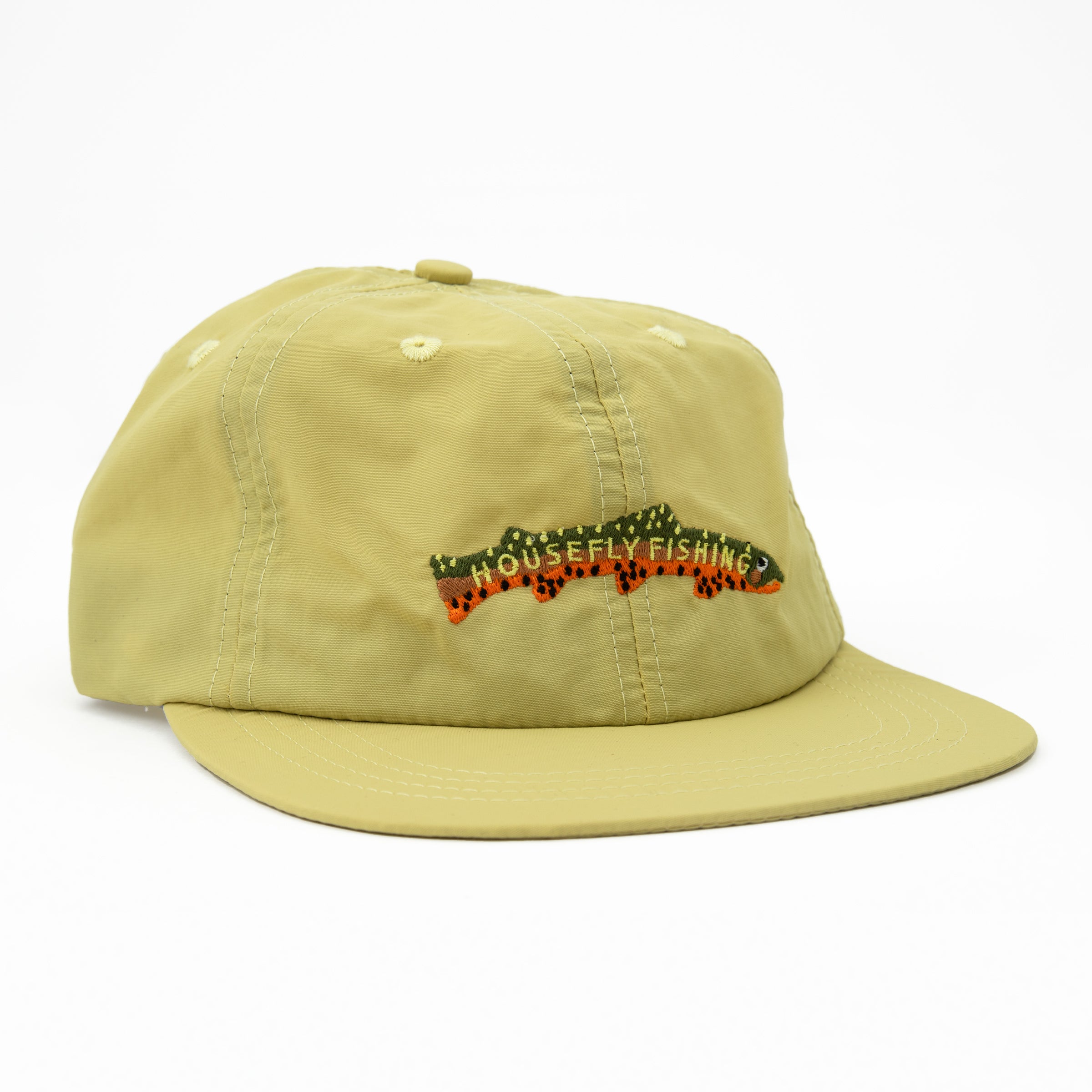 Housefly Long Brookie Hat - Green Tea