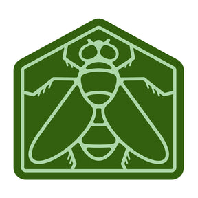 Housefly Logo Sticker