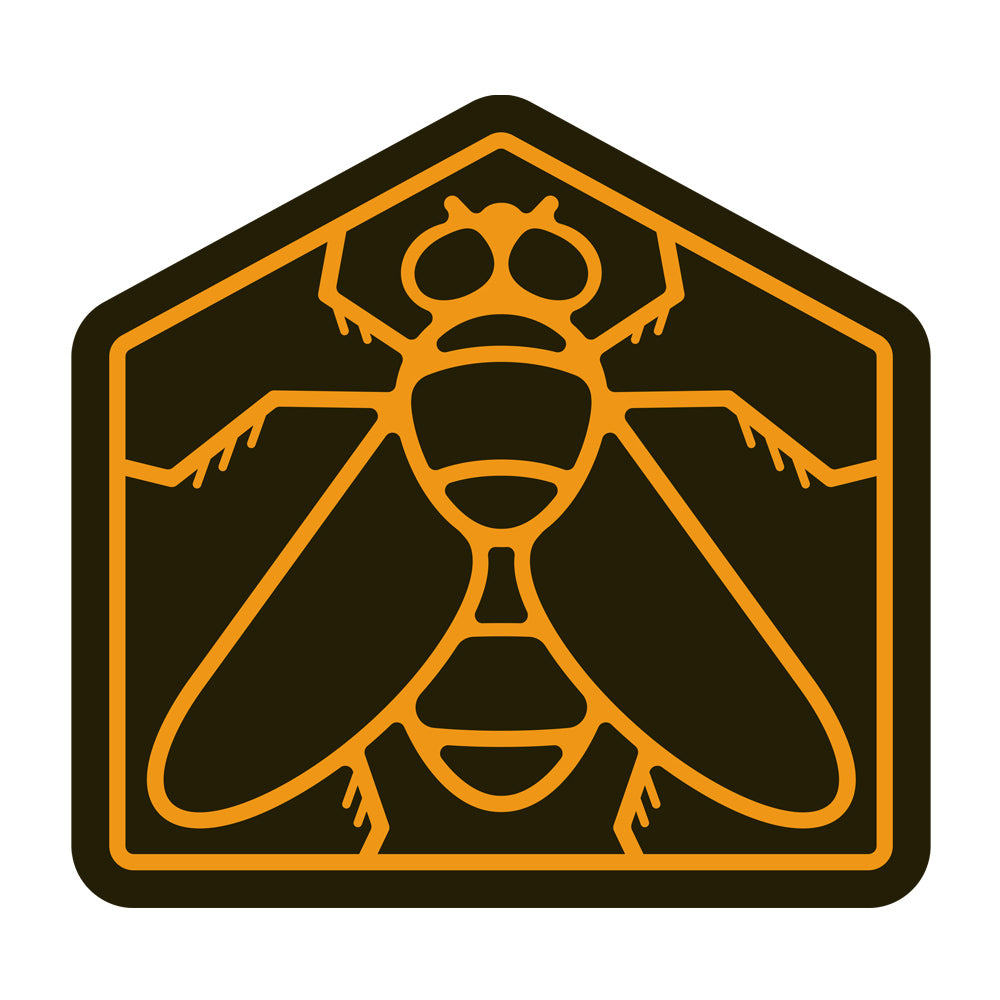 Housefly Logo Sticker