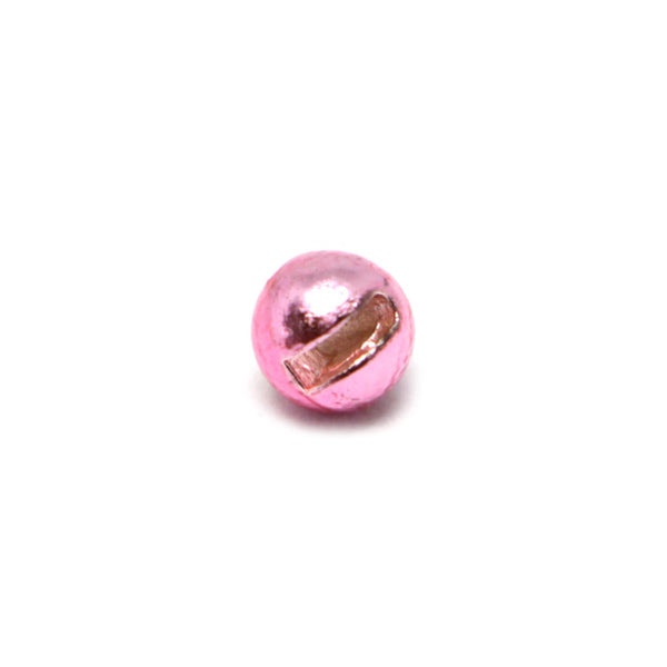 Fulling Mill Slotted Tungsten Beads Metallic Light Pink
